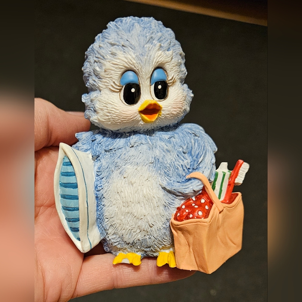 Sonshine Promises 1998 Blue Bird Follow Your Dreams Gretchen Clasby Figurine